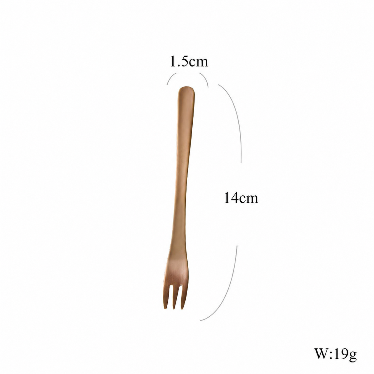Japanese Stainless Steel Dessert Fork