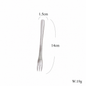 Japanese Stainless Steel Dessert Fork