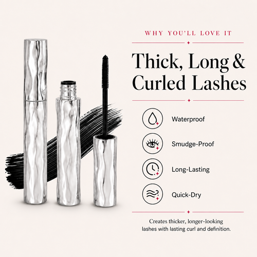 LAST DAY⏰ - BUY 1 GET 1 FREE✨Waterproof Curling & Lengthening Mascara
