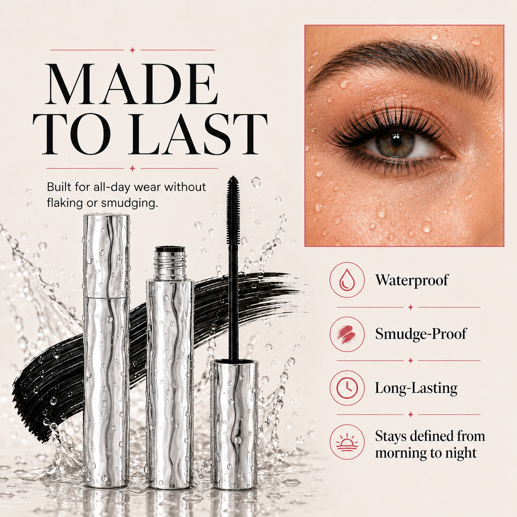 LAST DAY⏰ - BUY 1 GET 1 FREE✨Waterproof Curling & Lengthening Mascara